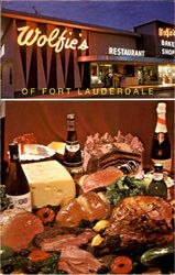 Wolfie's of Fort Lauderdale Restaurant - Sandwich Shop Florida Postcard Postcard