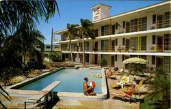 Riviera Apartment Motel And Coffee Shop Clearwater Beach, FL Postcard Postcard