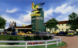 The New Thunderbird Hotel Las Vegas, NV Postcard Postcard