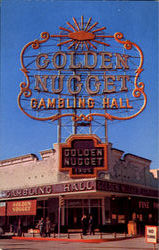 Golden Nugget Casino Postcard