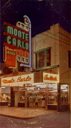 Monte Carlo Club Las Vegas, NV Postcard Postcard