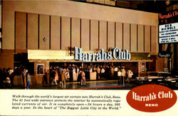 Harrah's Club Reno, NV Postcard Postcard