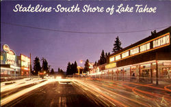 Stateline Lake Tahoe, NV Postcard Postcard