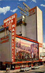 Fabulous Friendly Harolds Club Reno, NV Postcard Postcard