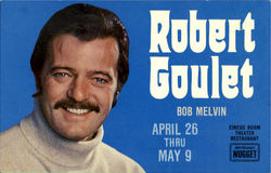 Robert Goulet Bob Melvin Postcard