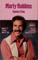 Marty Robbins Sammy King Postcard