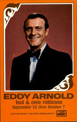 Eddy Arnold Bud & Cece Robinson Celebrities Postcard Postcard