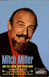 Mitch Miller And The Entire Sing Along Gang Celebrities Postcard Postcard