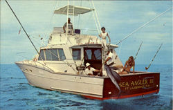 Sea Angler III Fishing Postcard Postcard