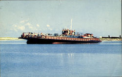 Ferry to Cape Hatteras, N.C. Postcard