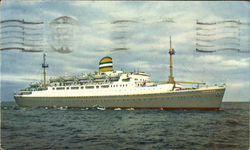 SS Maasdam Postcard