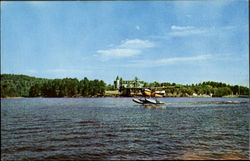 Seaplane Leaving Naples Maine Postcard Postcard