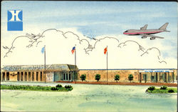 Hilton Airport Inn, #1 International Plaza Postcard