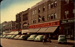QUEEN STREET Prince Edward Island Postcard