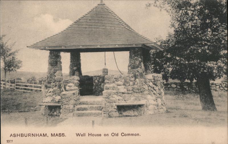 Well House on Old Common Ashburnham Massachusetts
