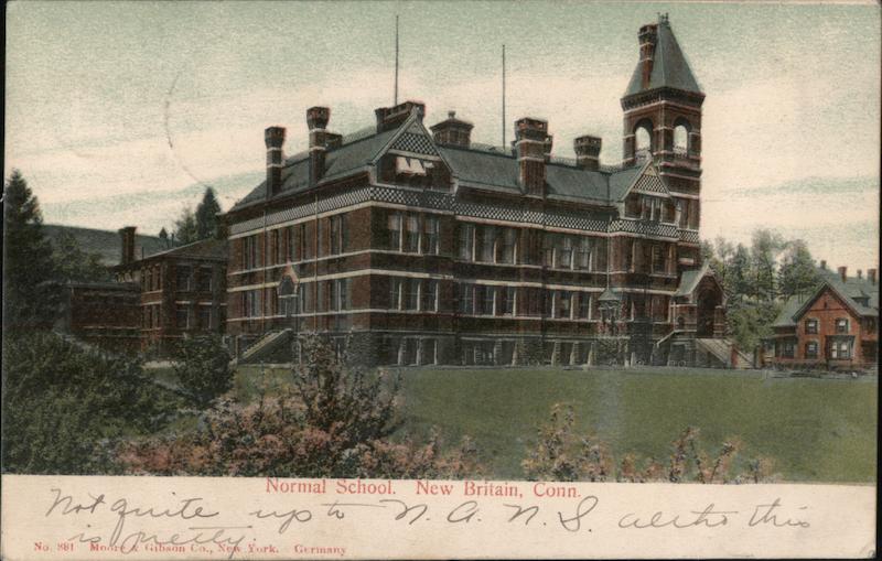 Normal School, New Britain, Conn. Connecticut
