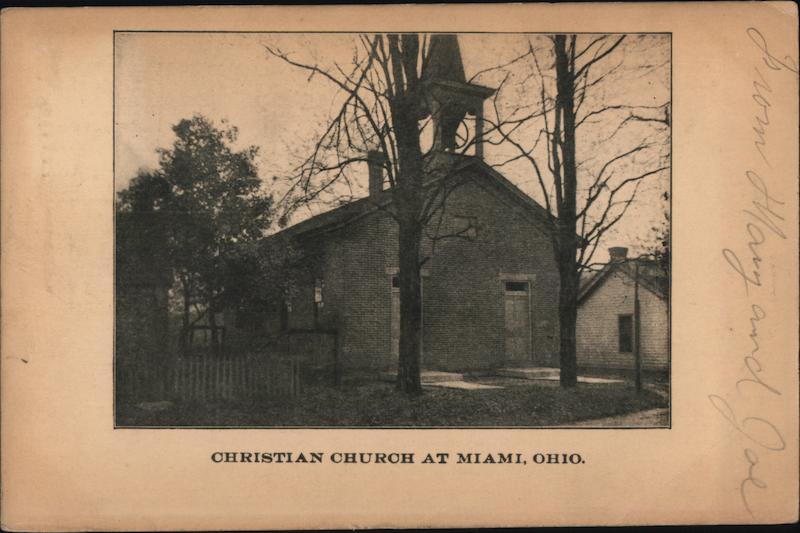 Christian Church at Miami, Ohio.