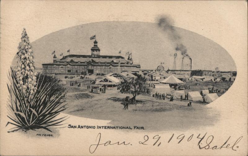 San Antonio International Fair 1904 Texas Nic Yengg