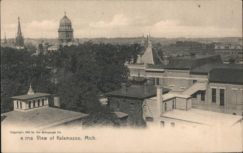 View of City Kalamazoo Michigan