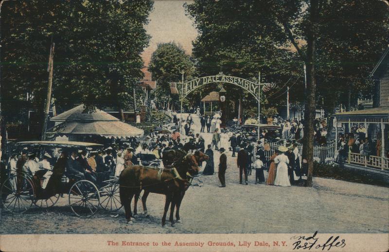 Entrance to the Assembly Grounds Lily Dale New York