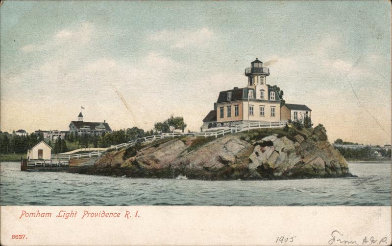 Pomham Light House Providence Rhode Island