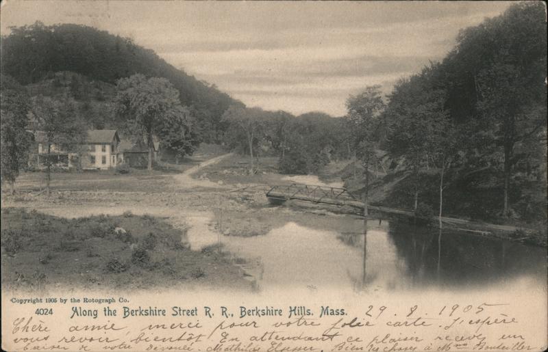Along the Berkshire Street Railroad, Berkshire Hills Massachusetts