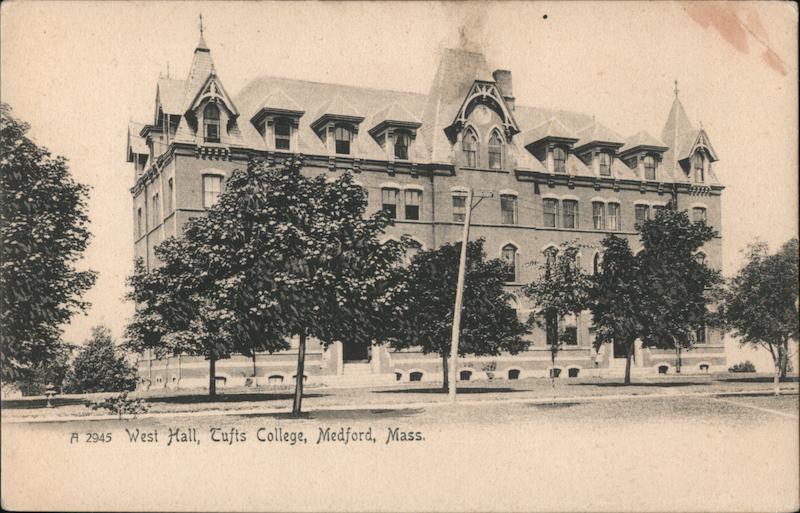 West Hall Tufts College Medford Massachusetts