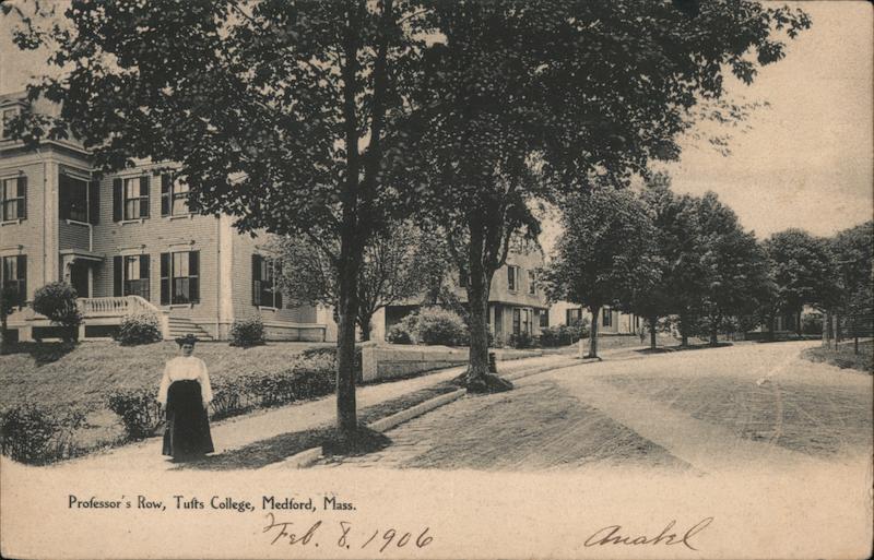 Professor's Row, Tults College Medford Massachusetts