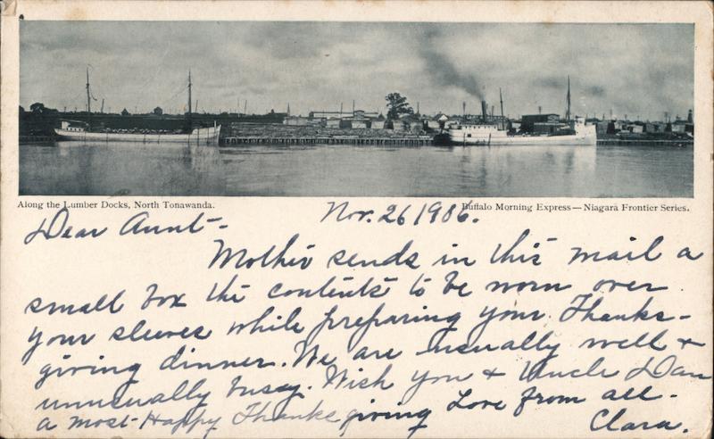 Along the Lumber Docks, North Tonawanda New York