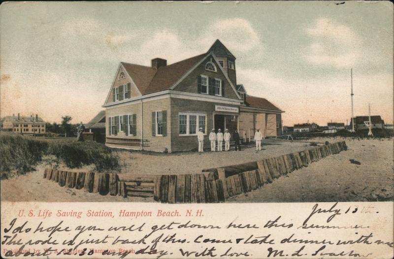 U.S. Life Saving Station Hampton Beach New Hampshire