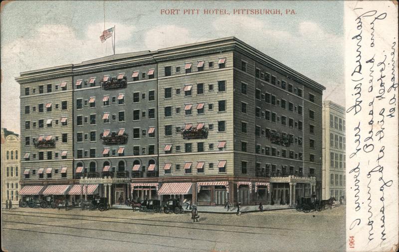 Fort Pitt Hotel Pittsburgh Pennsylvania