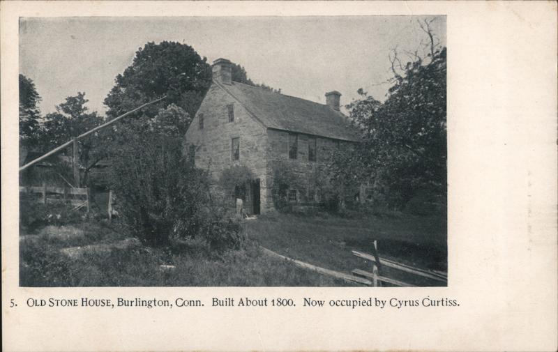 Old Store House Built About 1800 Burlington Connecticut