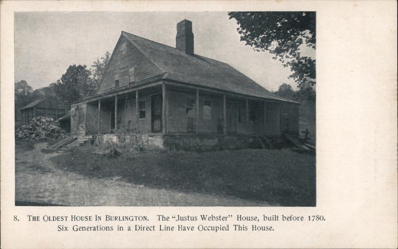The Oldest House in Burlington--The Justus Webster House Connecticut