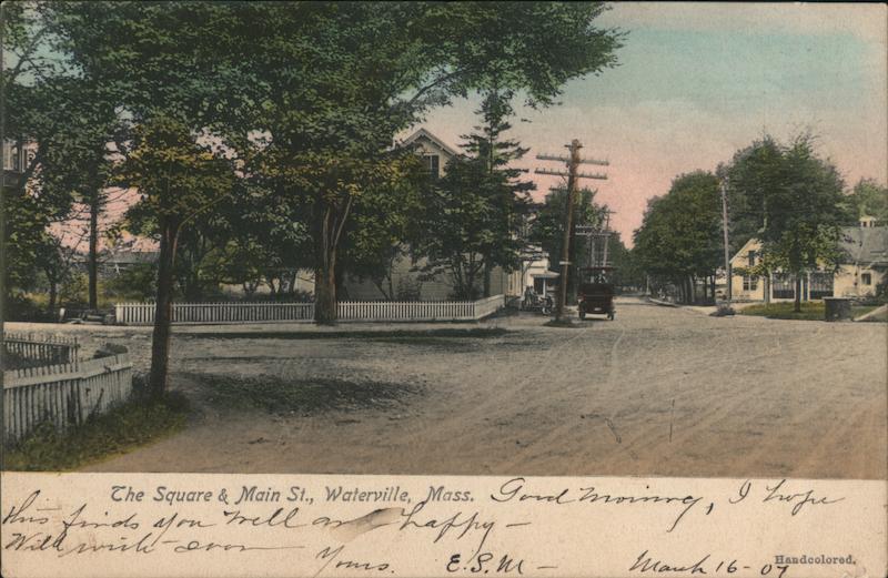The Square & Main St. Waterville Massachusetts
