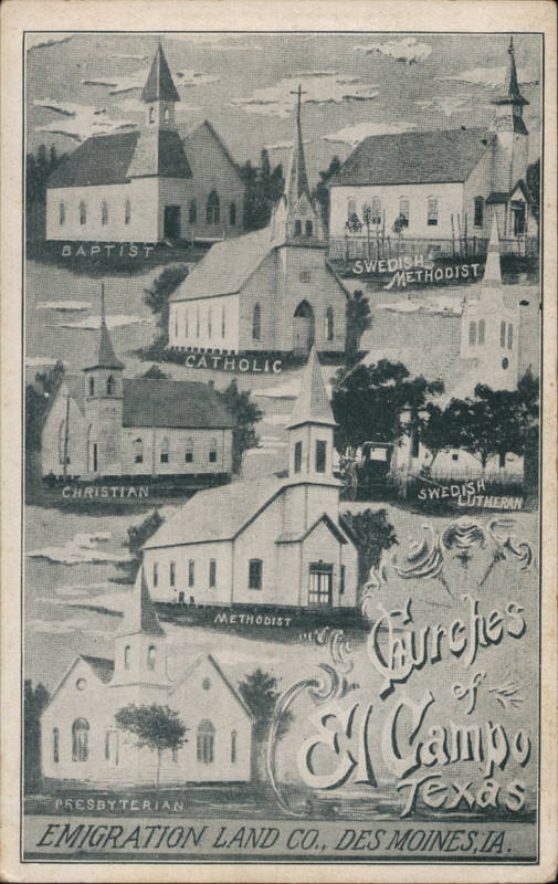 Churches of El Campo, Texas