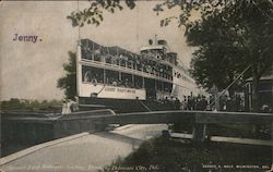 Steamer Lord Baltimore Delaware City, DE Postcard Postcard Postcard