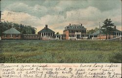 Burbank Hospital, Fitchburg, Mass Postcard