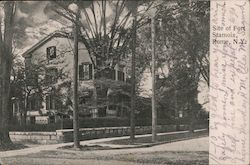 Site of Fort Stamoix Postcard