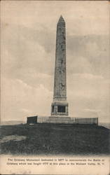 The Oriskany Monument - Oriskany, New York Postcard