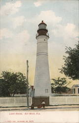 Light House Key West, FL Postcard Postcard Postcard