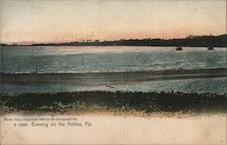 Evening on the Halifax River Postcard