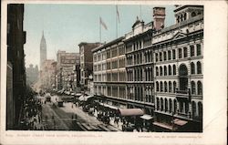 Market Street from Eighth Philadelphia, PA Postcard Postcard Postcard