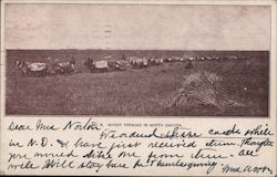 Wheat farming in North Dakota Postcard