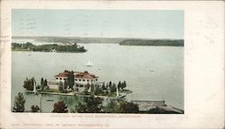 Yacht Club House Lake Minnetonka Postcard