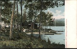 Bathing at Lake Oscawana Postcard