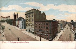 State and North Pearl Streets Postcard