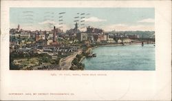 View of City from High Bridge Postcard