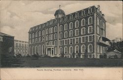 Faculty Building, Fordham University Postcard