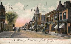 Michigan Avenue and 111th Street Postcard