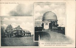 Flower Astronomical Observatory, University of Pennsylvania Postcard